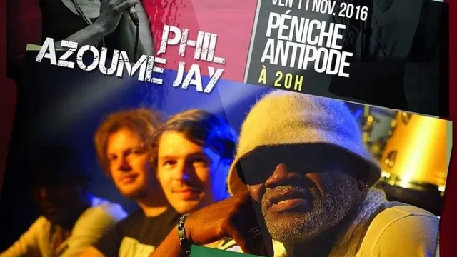 Phil Azoumé Jay débarque à l Antipode