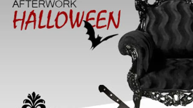 Afterwork Sanglant au Palais Maillot - Soirée Halloween