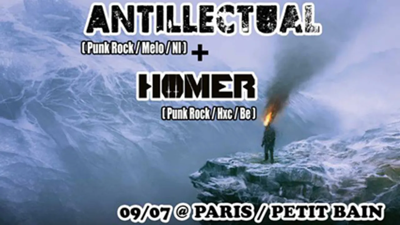 Propagandhi + Antillectual + Homer