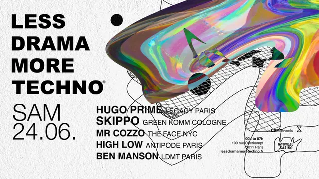LESS DRAMA MORE TECHNO 🌈 CSD FESTIVAL 2023