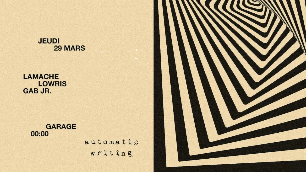 Garage x ATWT : Lamache, Lowris, Gab Jr.