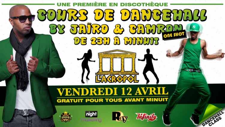 Cours de Dancehall By Jairo & Camron One Shot
