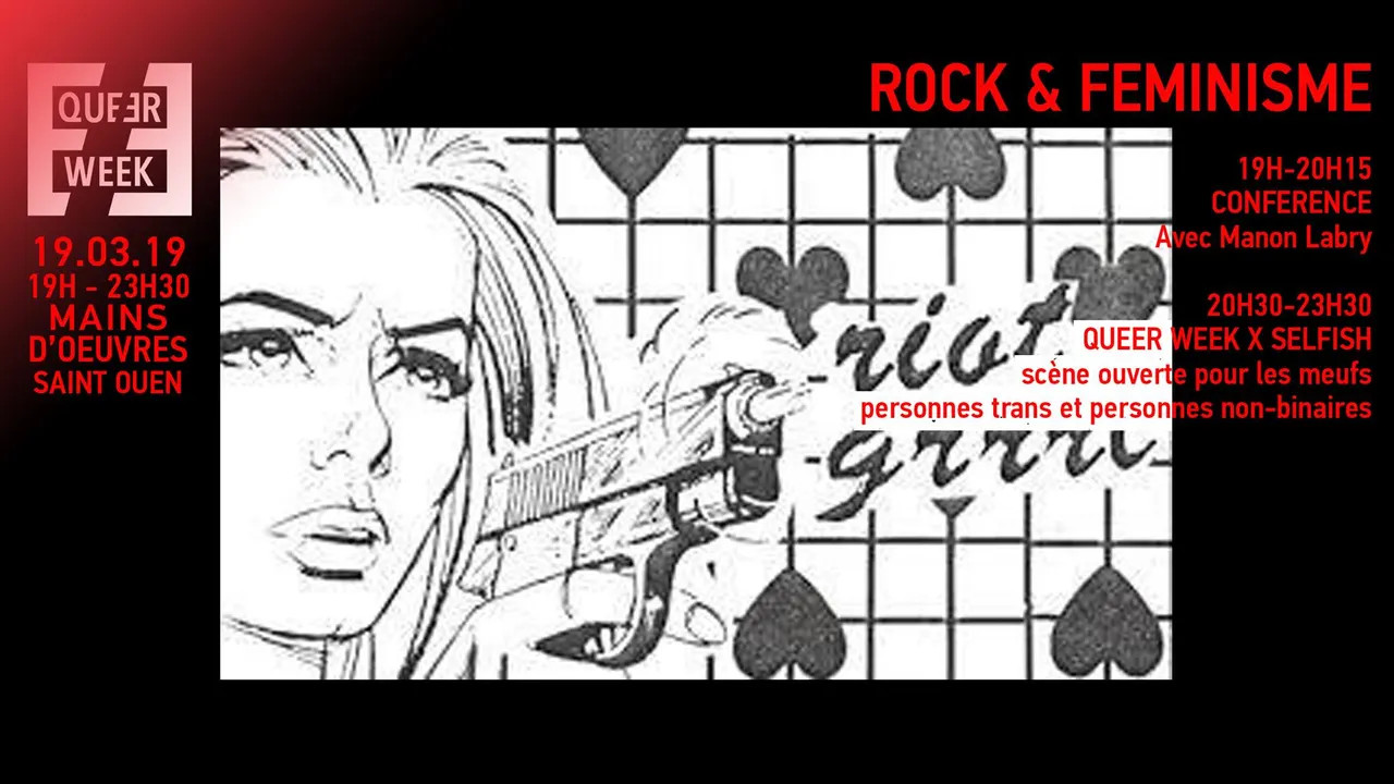QUEER WEEK / SOIRÉE ROCK FÉMINISTE ET QUEER