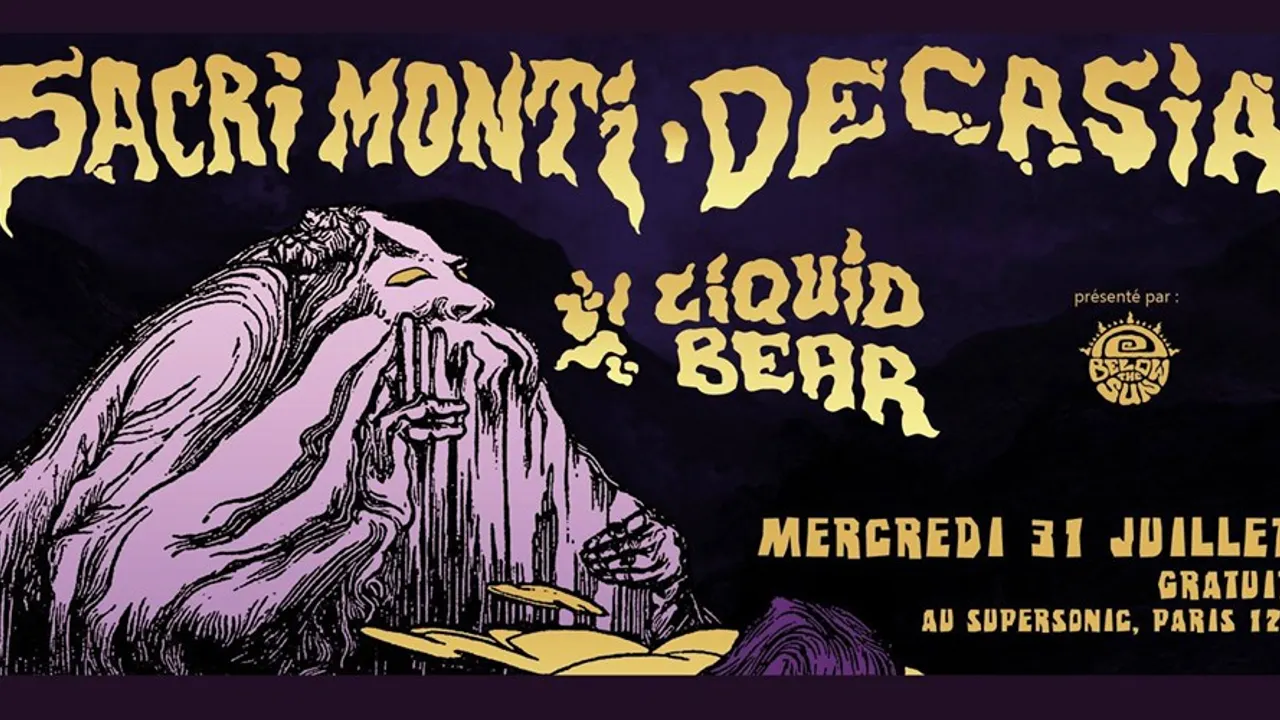Sacri Monti ✘ Decasia ✘ Liquid Bear • Supersonic (Free)
