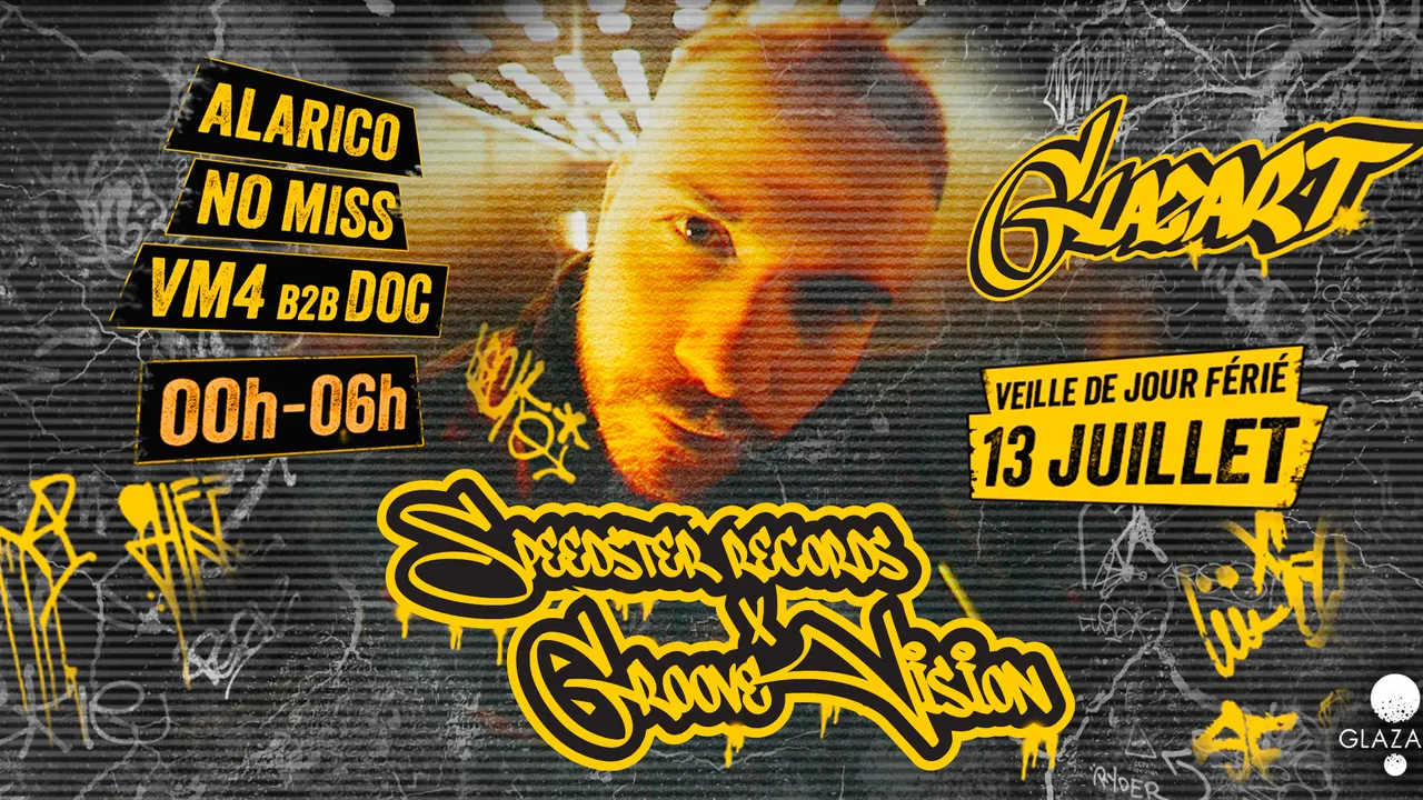 Speedster x Groove Vision : Alarico, No Miss & VM4 b2b Doc