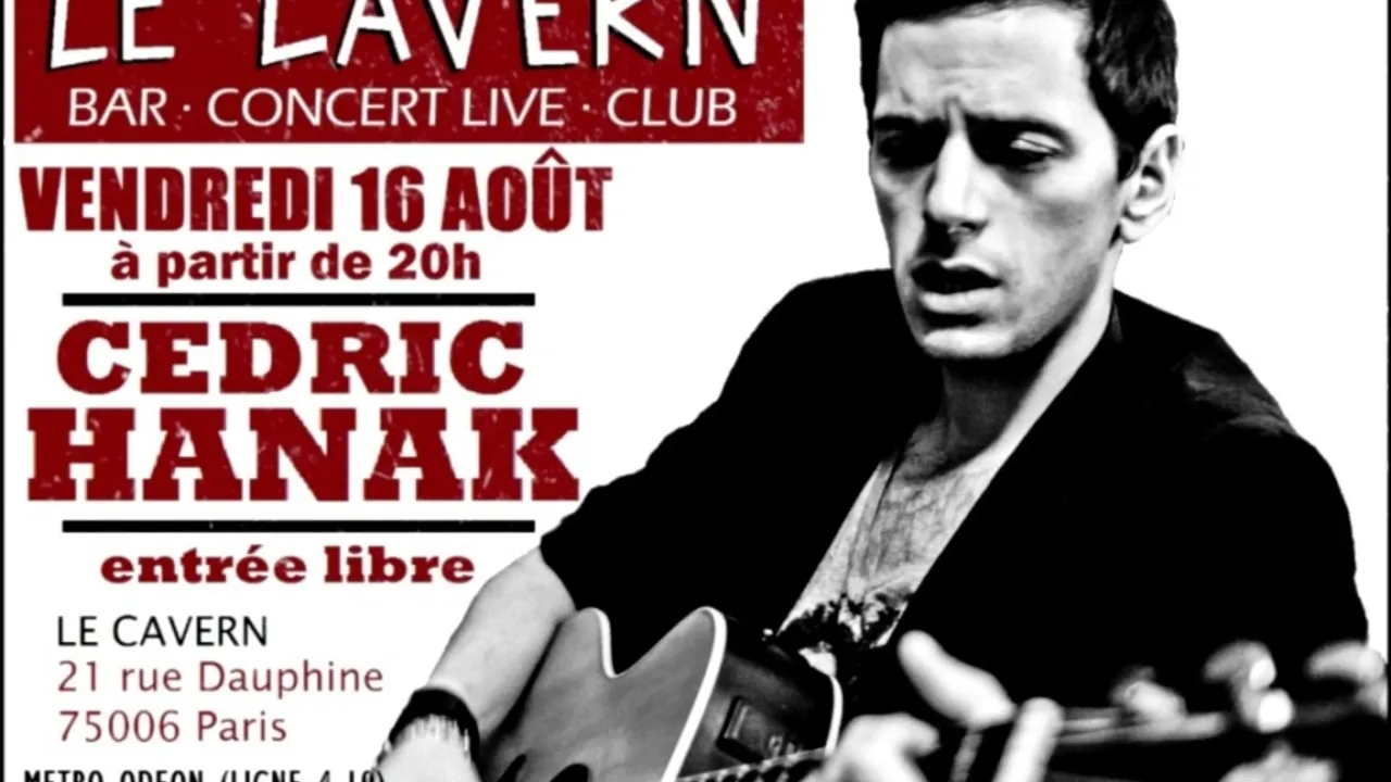 Concert de Cedric Hanak