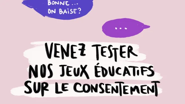Sexploration : venez tester nos jeux éducatifs sur le consentement