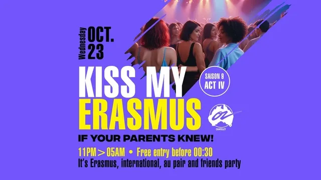 KISS MY ERASMUS @ Café OZ