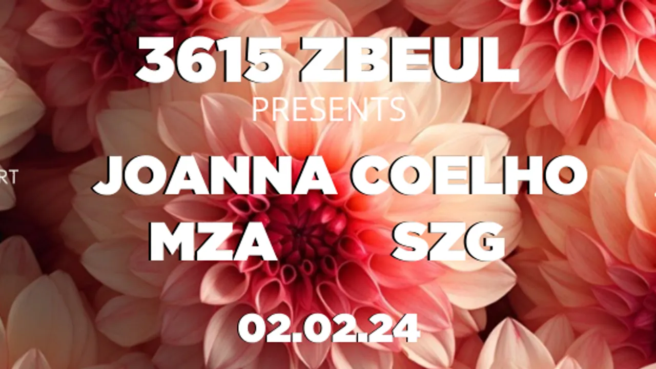 3615 ZBEUL X GLAZART : JOANNA COELHO, MZA & SZG