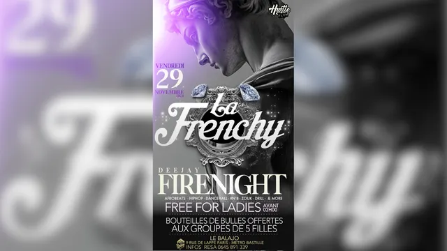LA FRENCHY - GRATUIT POUR LES FEMMES AVT 02H