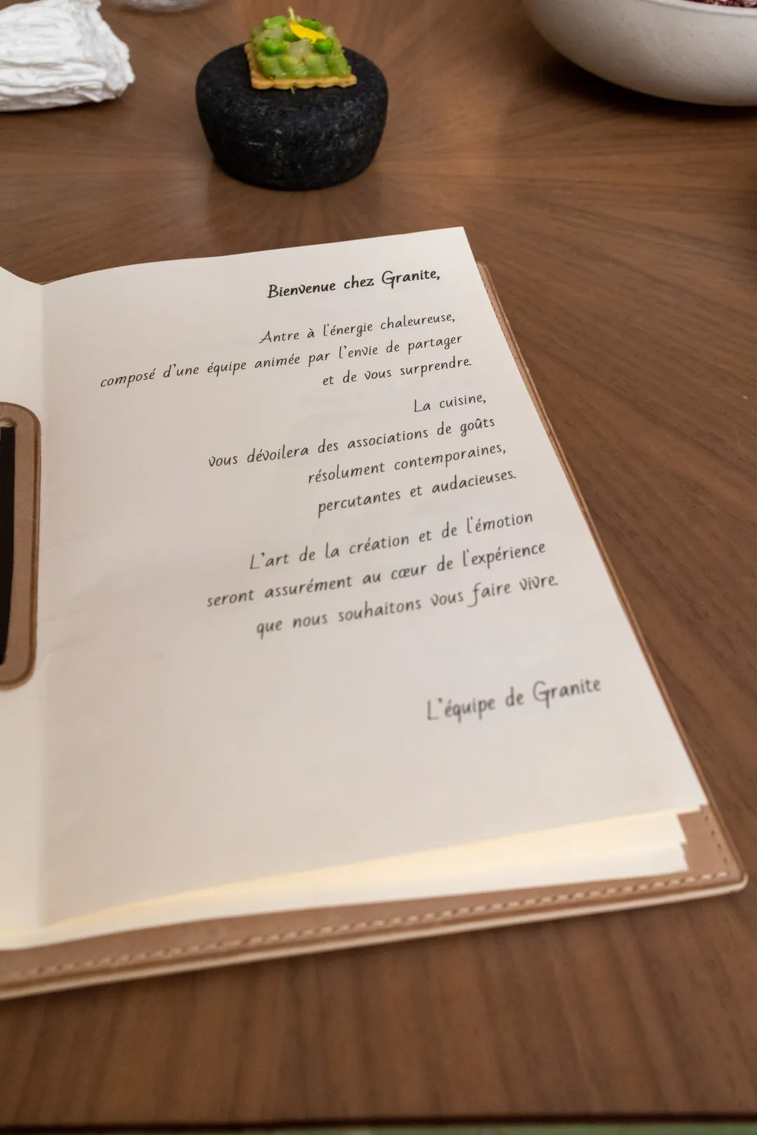 Granite Restaurant Paris