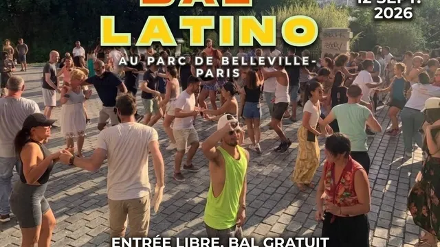 Le Bal Latino au Parc De Belleville avec DJ L'Duro