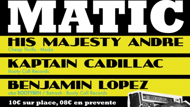 House'O'Matic :: His Majesty Andre, Kaptain Cadillac & Benjamin Lopez