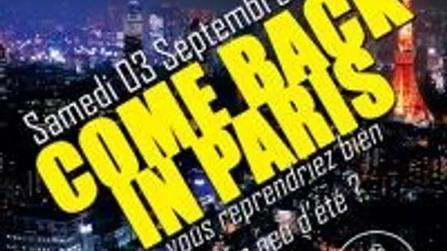 Come Back In Paris