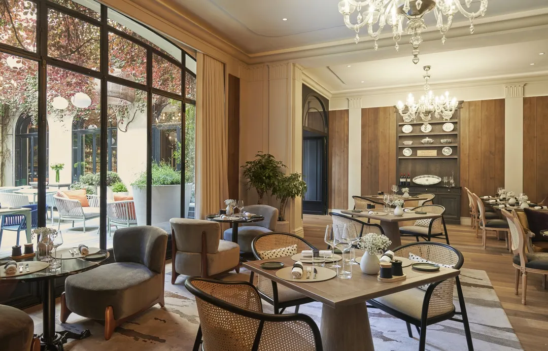Monsieur Restaurant, hôtel Lancaster, Paris