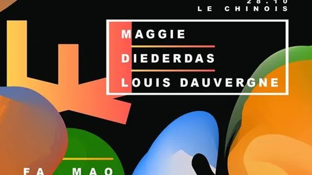 WTMF invite : Maggie, DieDerDas (live) et Louis Dauvergne