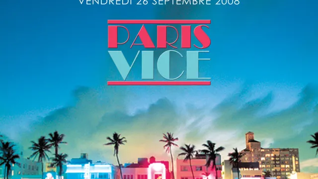 MIAMI VICE - Disco Blue closing party