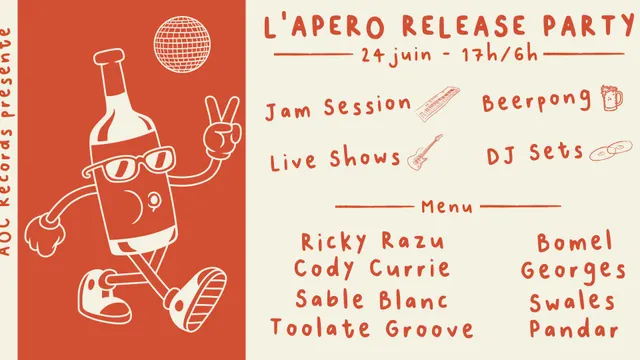 [Mini Festival] L'Apéro AOC vol.1 - Release Party