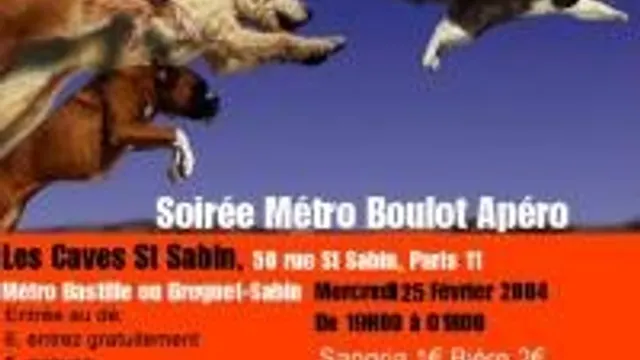 Metro Boulot Apero