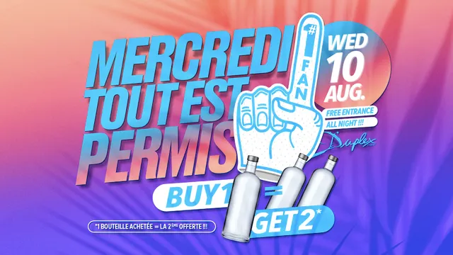 MERCREDI TOUT EST PERMIS !
