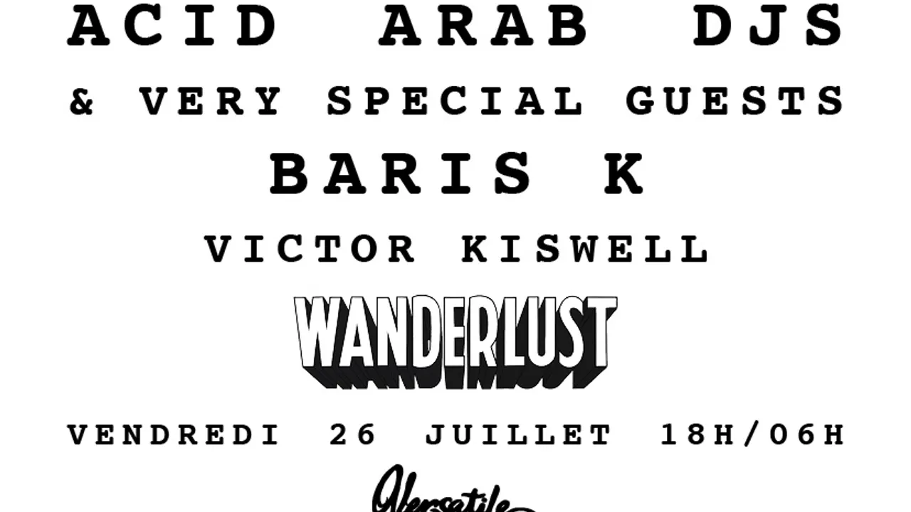 Sur-Mesure : The Metastable Circle feat. Baris K - Acid Arab - Victor Kiswell