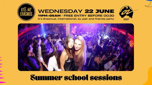 KISS MY ERASMUS @ CAFÉ OZ