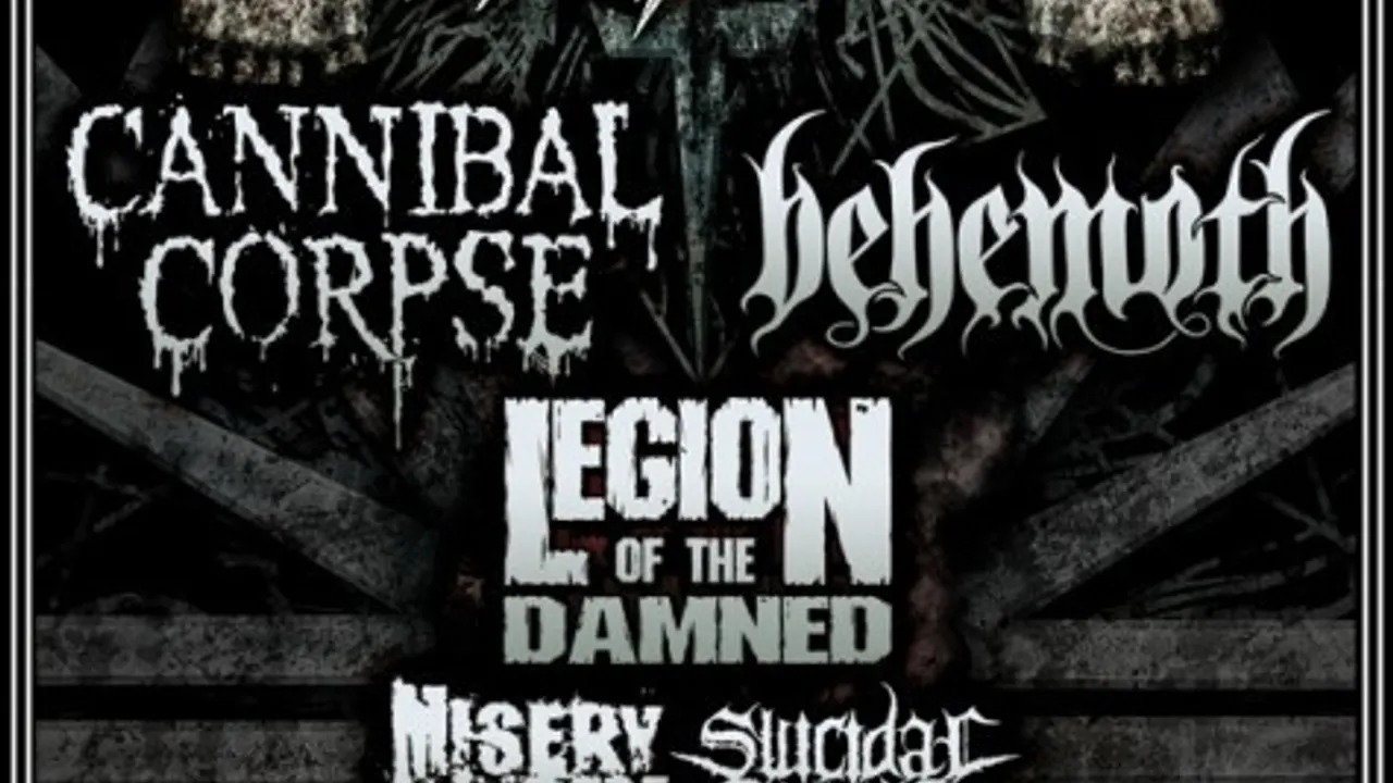FULL OF HATE 2012 : CANNIBAL CORPSE + BEHEMOTH