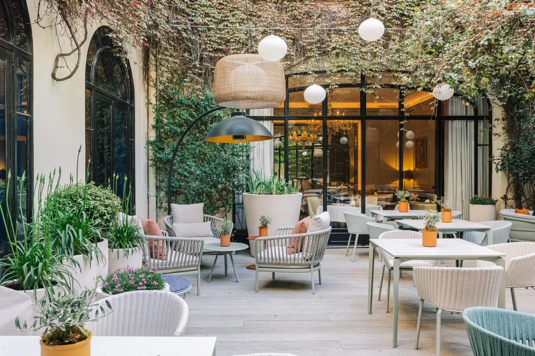 Monsieur Restaurant, hôtel Lancaster, Paris