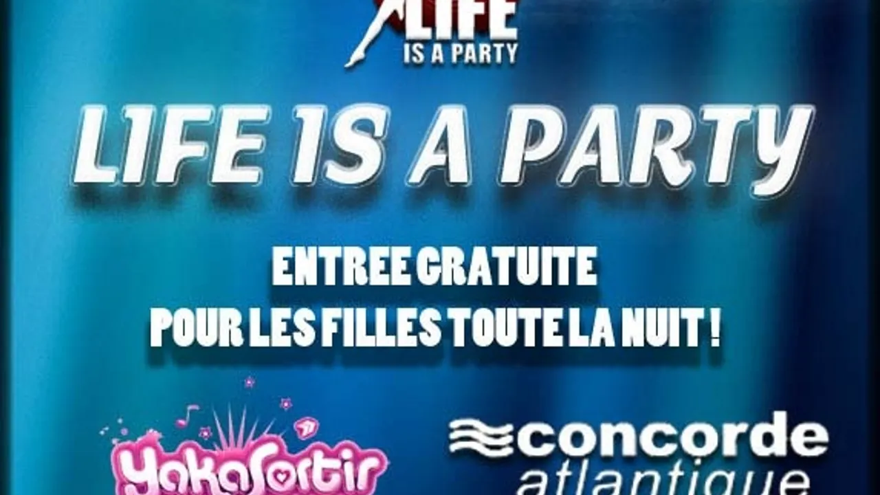 LIFE IS A PARTY!!!!FETE L'ETE!!!!