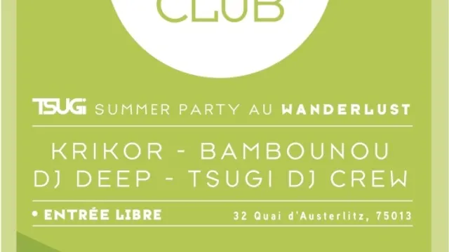 Tsugi Wander Club