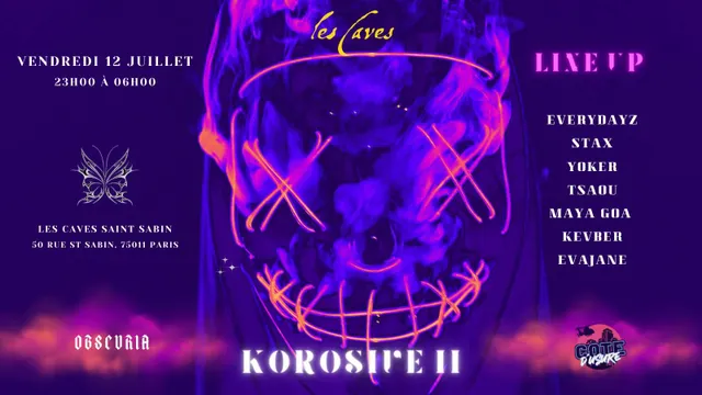 Obscuria x Côte d'Usure: KOROSIVE II