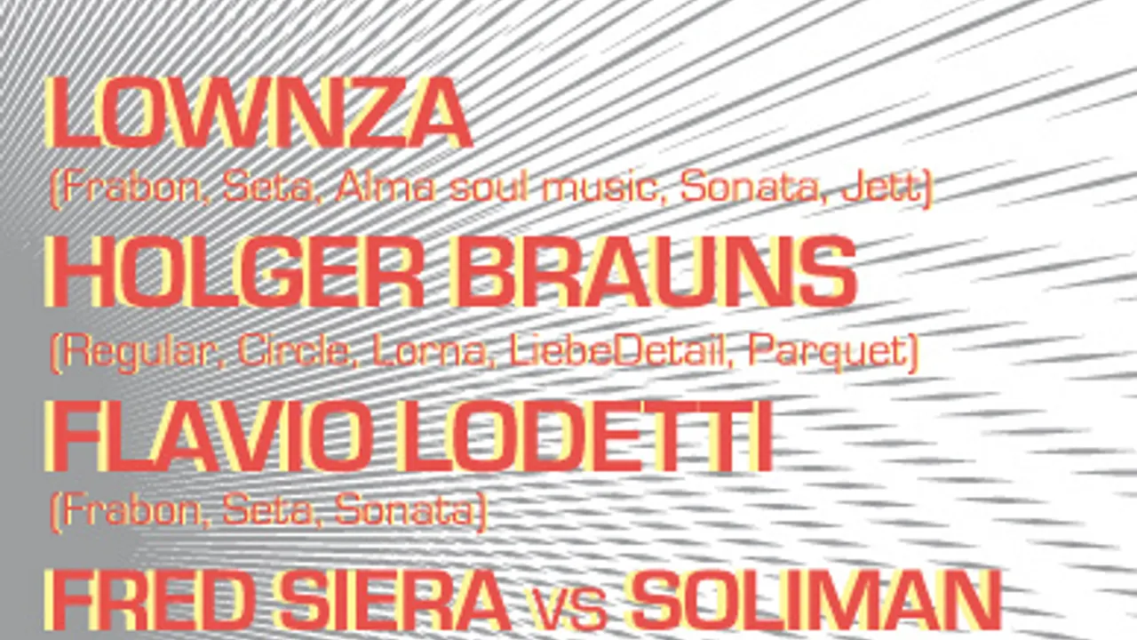 ATTRACTIVE invite Frabon records & Force Sense