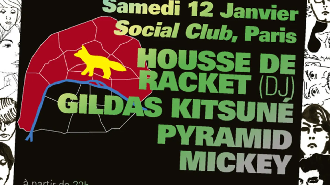Kitsuné Club Night Part 2 Rive Droite W Housse De Racket, Gildas, Pyramid
