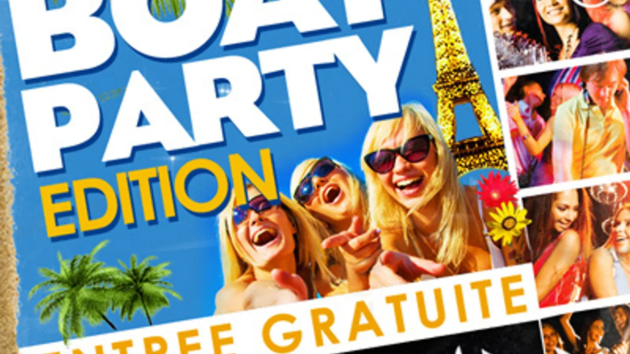 BOAT PARTY # Croisière by night