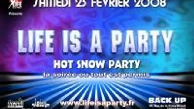 Life Is A Party Fait La Hot Snow Party
