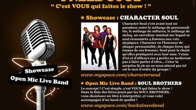 I need Soul !! Live & Soul Karaoké