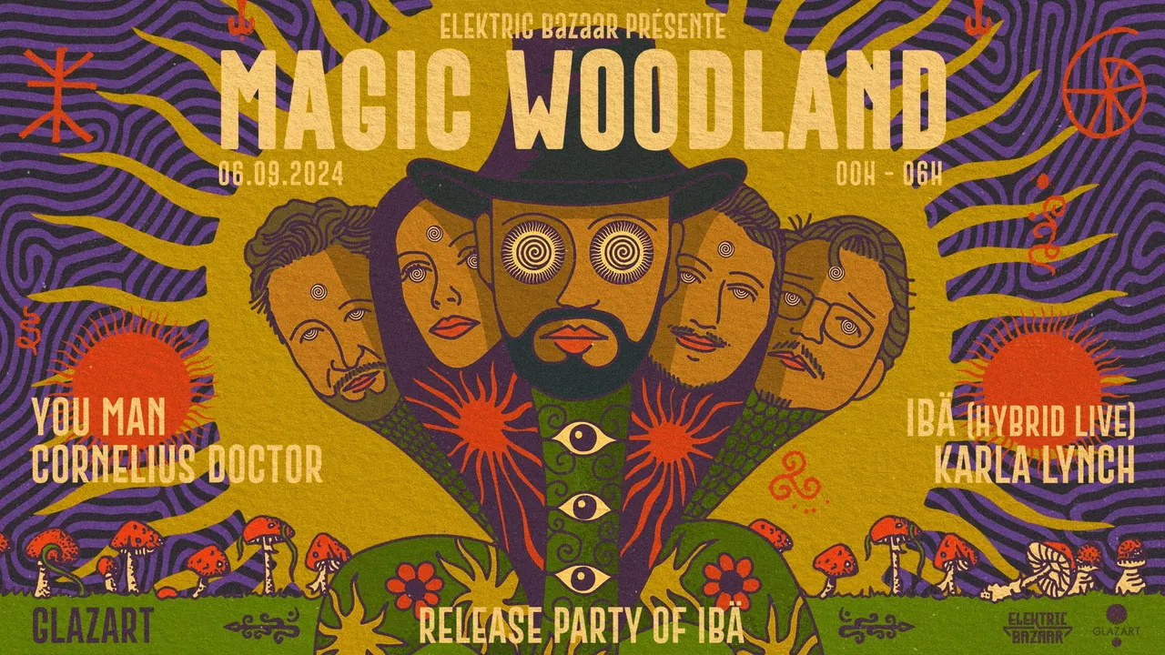 ELEKTRIC BAZAAR :YOU MAN, CORNELIUS DOCTOR, HUMAN MAGIC CREW