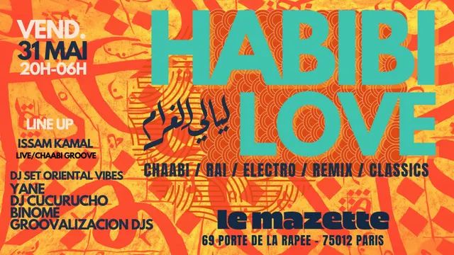 Habibi Love ~ Oriental vibes Party sur Seine open air & clubbing !!