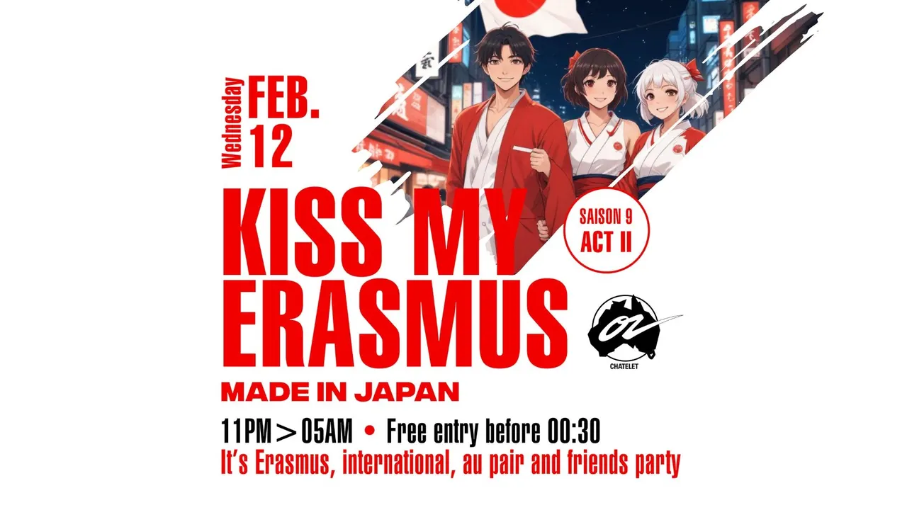 KISS MY ERASMUS @ Café OZ