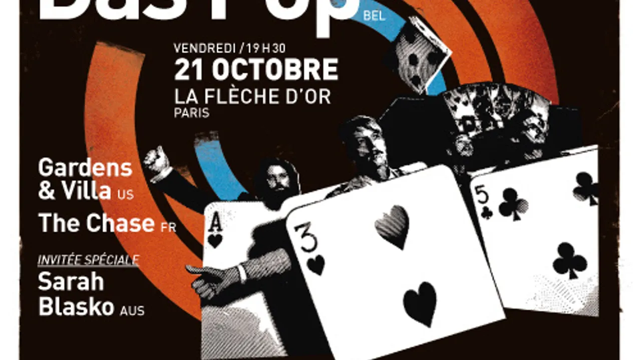 Inrocks Indie Club avec Das Pop + Gardens&Villa +The Chase + Sarah Blasko