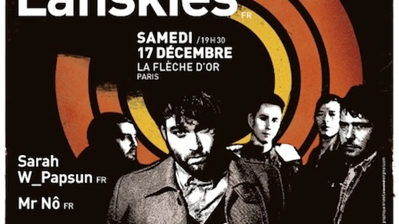 INROCKS INDIE CLUB : THE LANSKIES + SARAH W_PAPSUN + MR N'