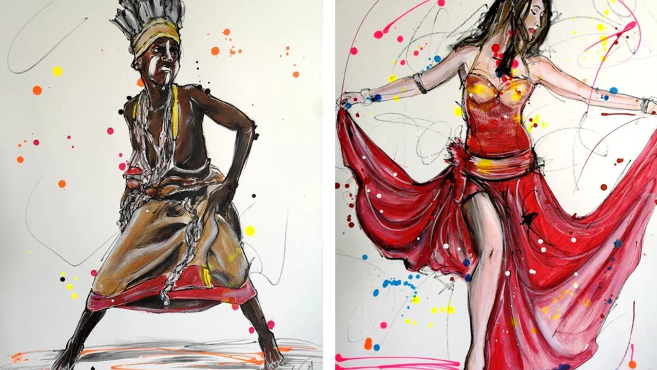 Vernissage - Racines urbaines - Exposition de peintures par Henry Hang