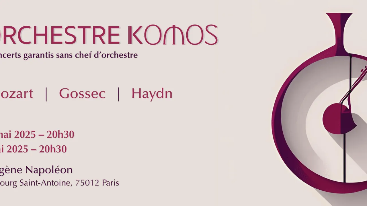 Concerts KOMOS : Mozart / Gossec / Haydn