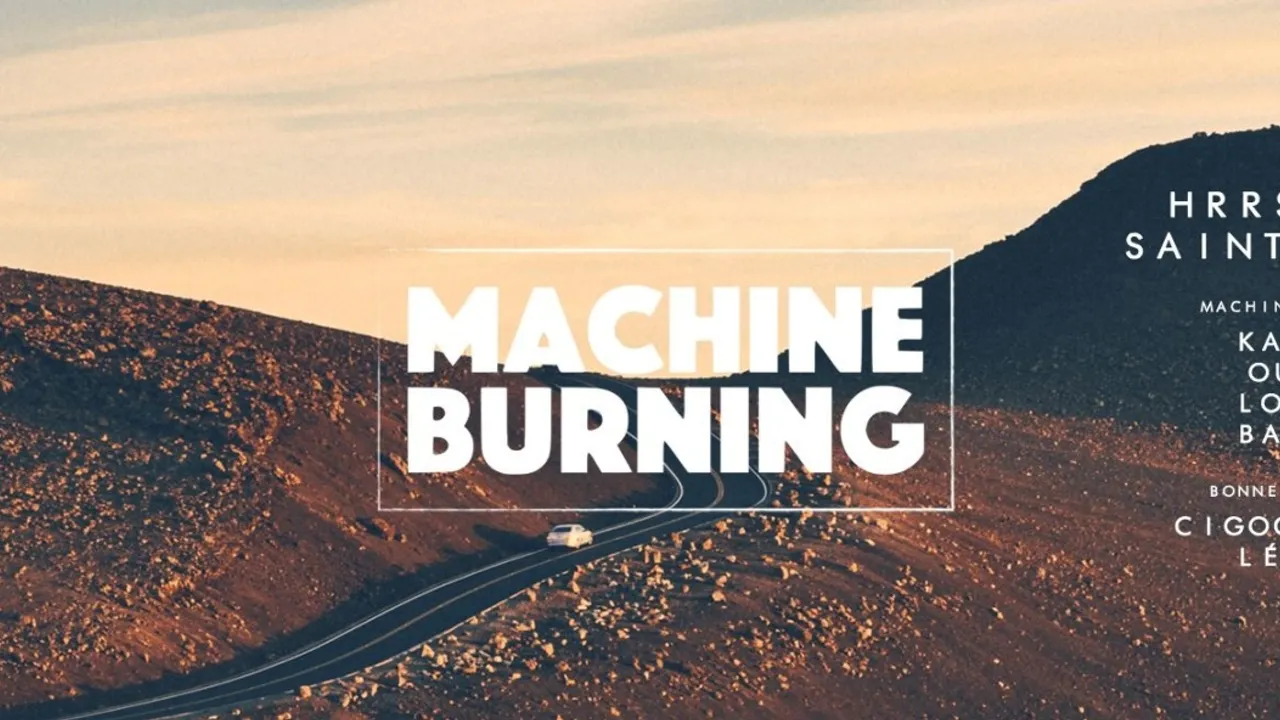 Machine Burning Release Party - HRRSN (Live) /Saint James