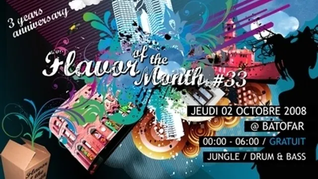 Flavor Of The Month  #33 - 3 Years Anniversary