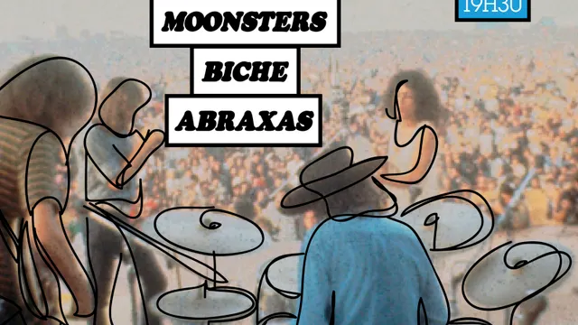 Moonsters, Gustave, Abraxas, Biche _ 23 juin _ Badaboum