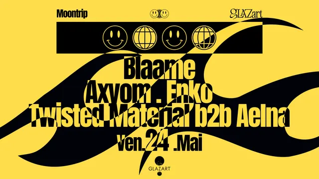 MOONTRIP x GLAZART : ENKO, BLAAME, AXYOM & more