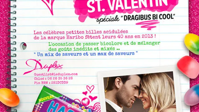 My Haribo St. Valentin spéciale Dragibus Bi Cool