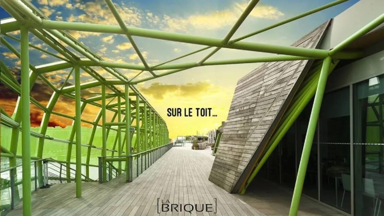 LA BRIQUE sur le toit