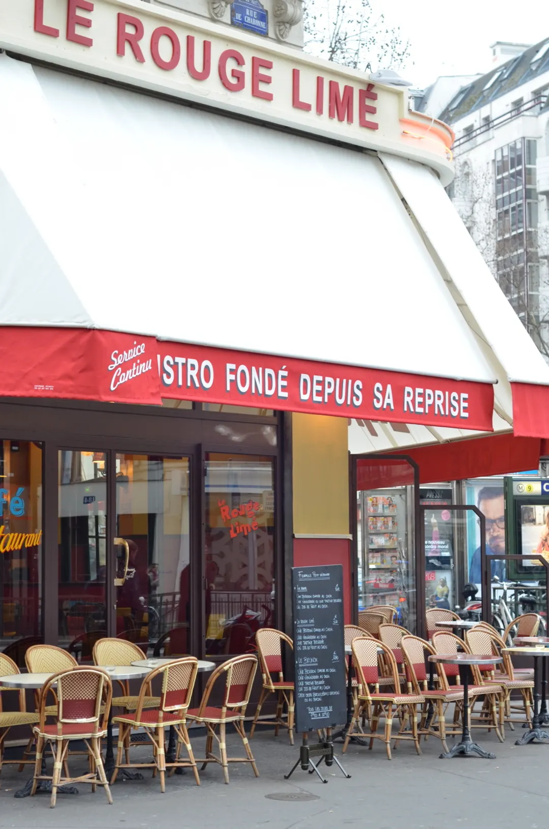 Le Rouge Limé Restaurant Bar Paris